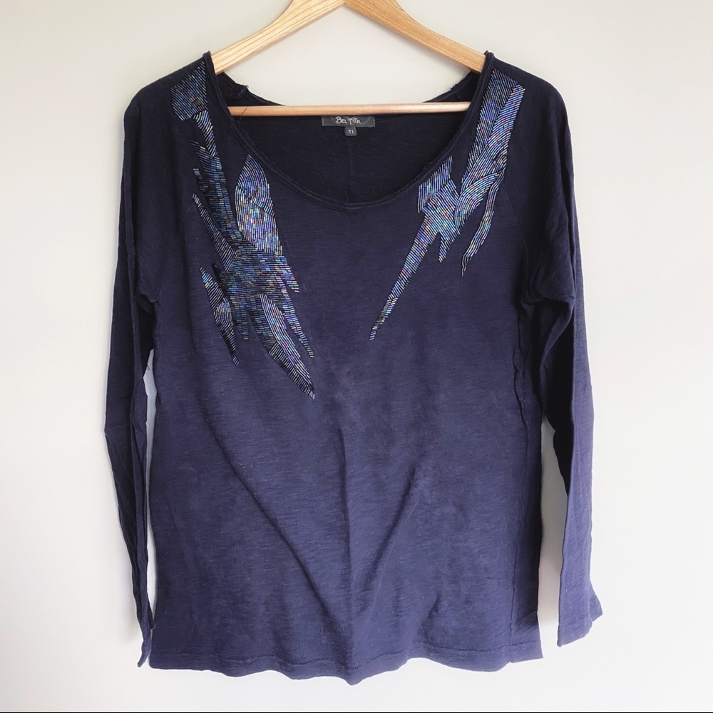 Breaded long sleeve T-shirt